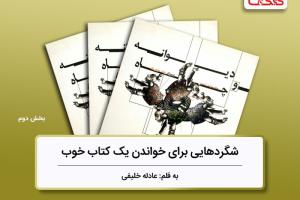 شگردهایی برای خواندن یک کتاب خوب، بررسی کتاب «دیوانه و چاه»، بخش دوم